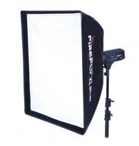 Aurora Kit Firefly XL Recta 60x80 cm argento per Broncolor Impact